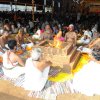 The Havana during Vishnu Sahasranaama Mahaayajna